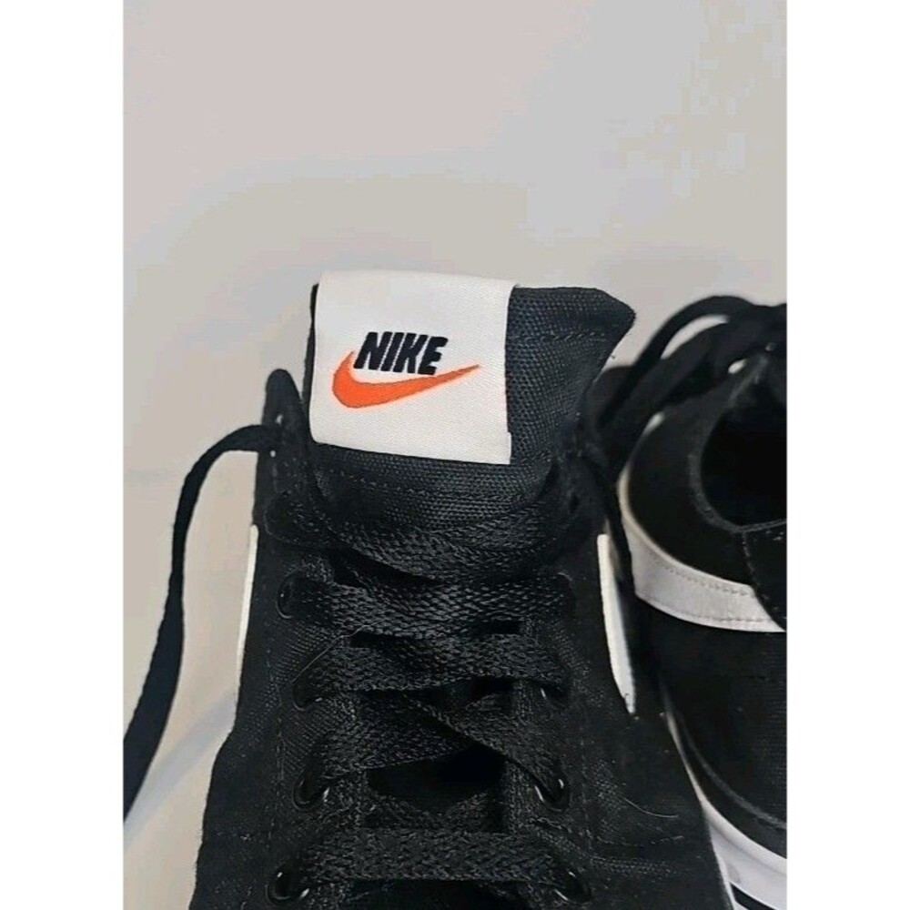 Nike Court Legacy Women's Canvas Sneakers Black/White CZ0294-001 Size 9.5 - Picture 6 of 7